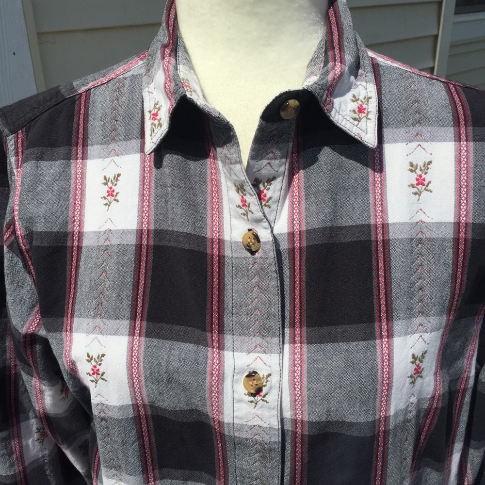 Casey & Max Cotton Blouse. size L